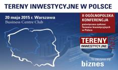 II Ogólnopolska Konferencja  pt.: "Tereny Inwestycyjne w Polsce"