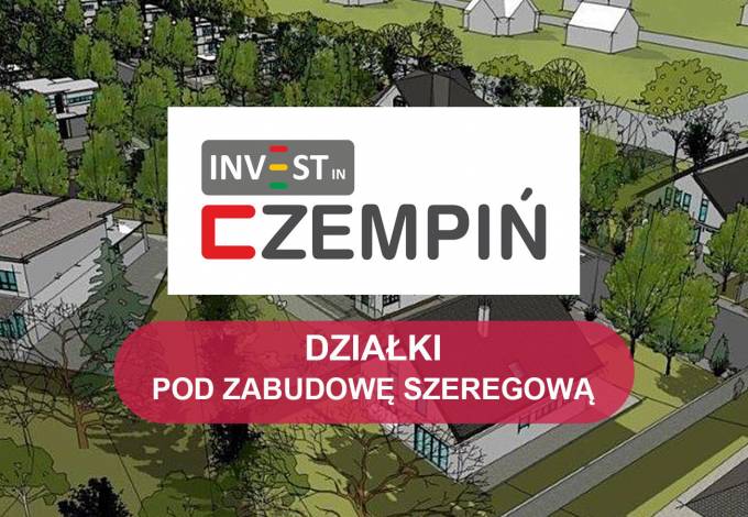 Gmina Czempiń sprzedaje działki pod zabudowę szeregową
