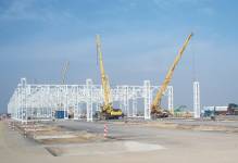 Kolejny etap budowy fabryki Mercedesa w Jaworze